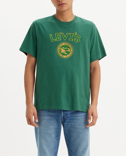 Imagen 0 de Camiseta de hombre de manga corta con cuello redondo