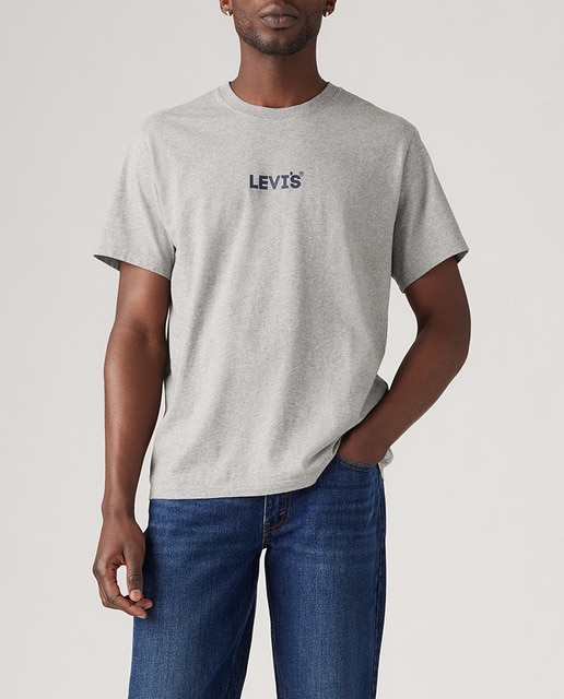 Imagen 0 de Camiseta de hombre de manga corta con cuello redondo