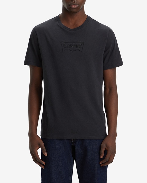 Imagen 0 de Camiseta de hombre de manga corta con cuello redondo