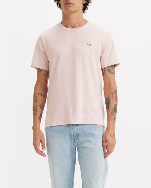 Imagen 0 de Camiseta de hombre de manga corta con cuello redondo