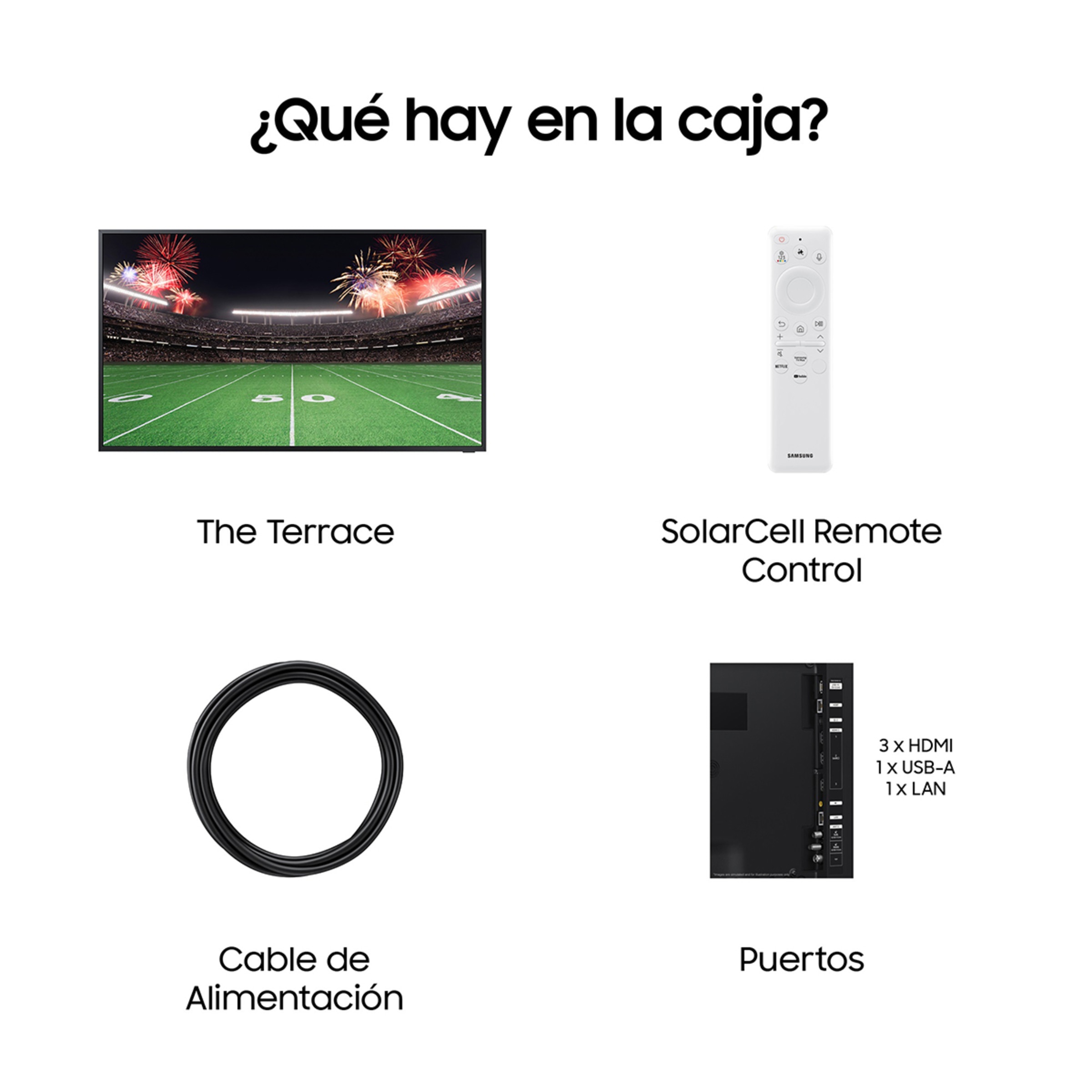 TV Neo QLED 163cm (65") Samsung The Terrace TQ65LST7DATXXC, 4K Smart TV, para colgar en pared Negro-8