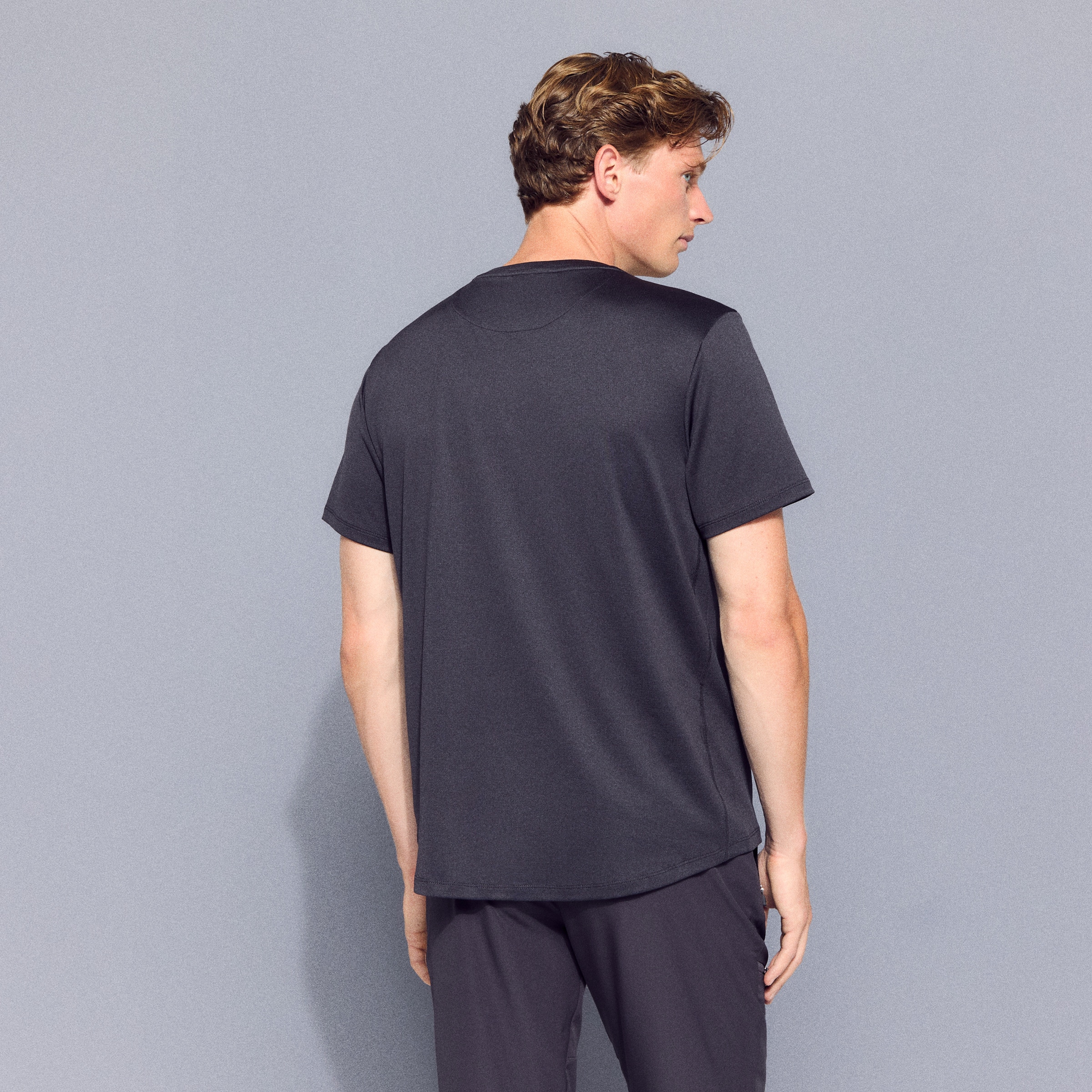 T-shirt de Montanha de Homem Cinzento-3