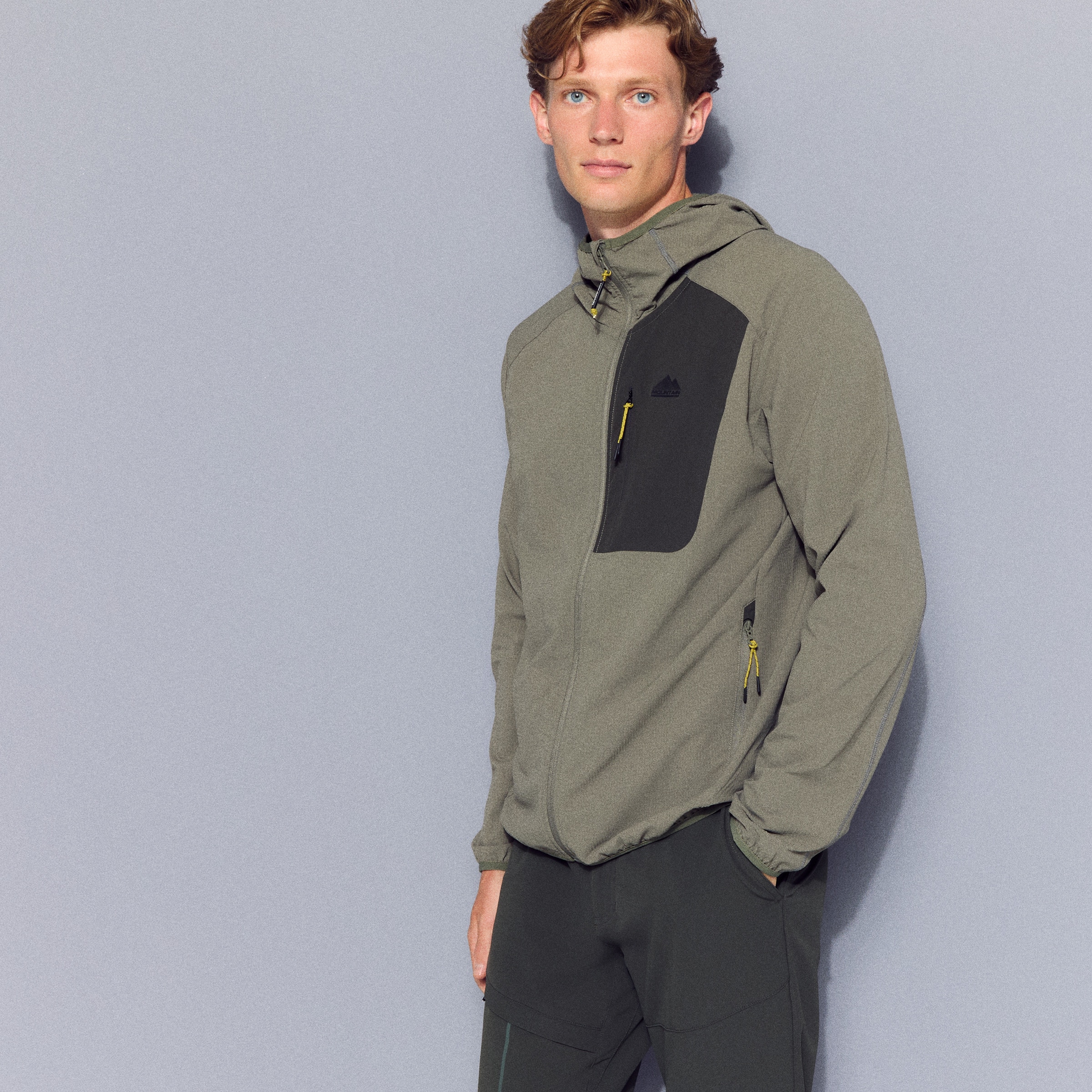 Sweatshirt Montanha de Homem Verde-2