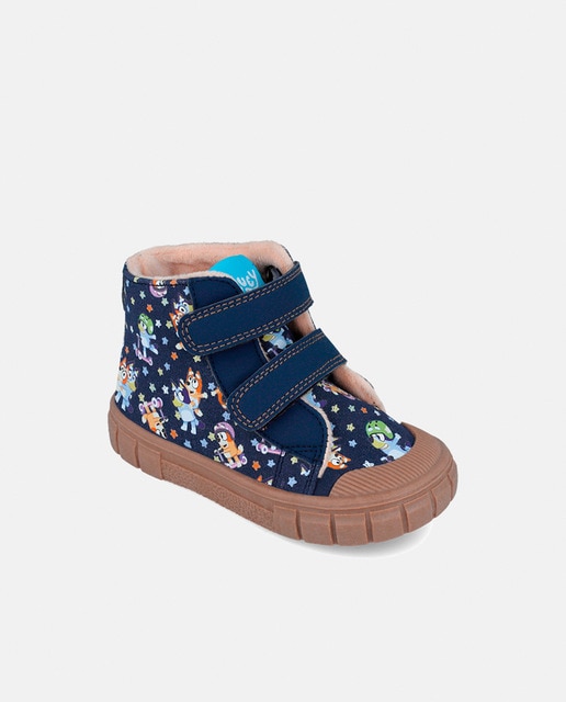 Imagen 0 de Botín de niña Bluey estampado con velcros