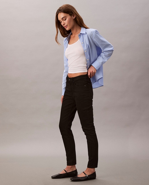 Imagen 0 de Vaquero Mujer skinny de tiro medio