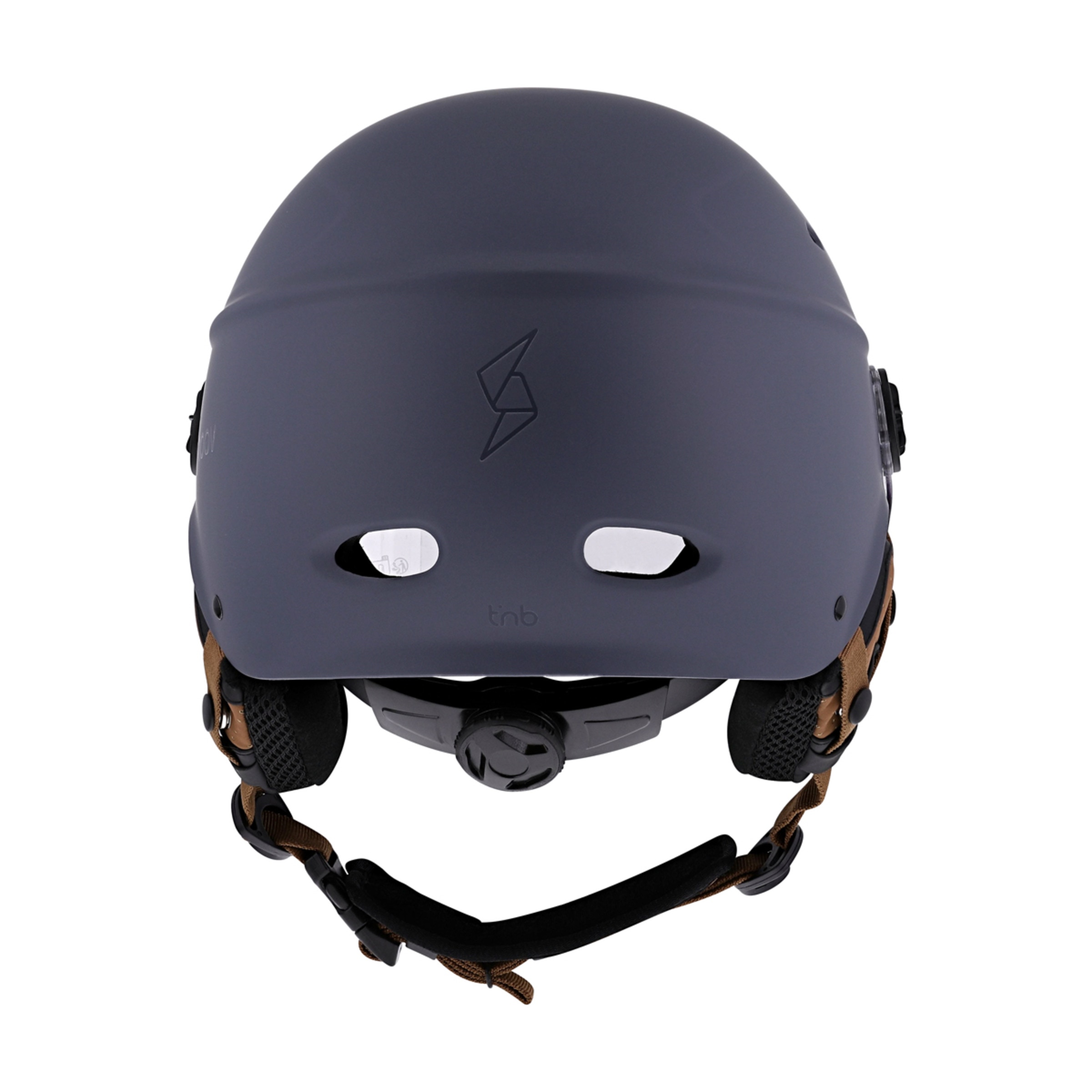 Casco protector T'nB Urban Moov con visera y orejeras desmontables Talla M-L-XL Azul marino-3