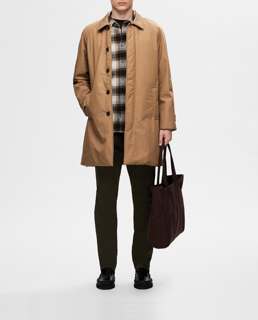 Imagen 0 de Abrigo de hombre ligero 100% algodón orgánico