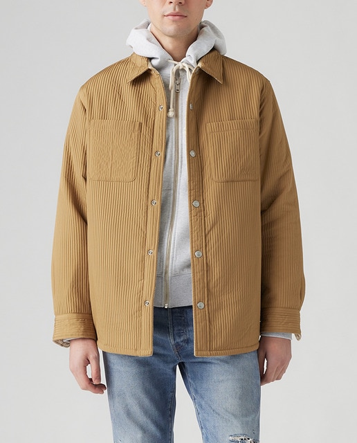 Imagen 0 de Cazadora de hombre reversible de cuadros fit regular