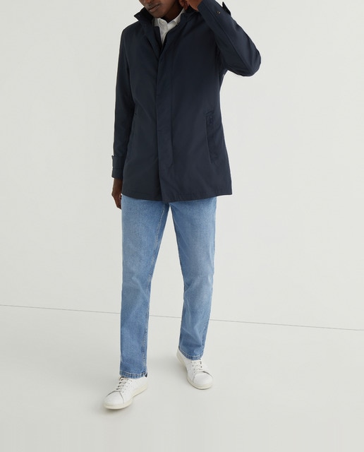 Imagen 0 de Parka de hombre con bolsillo de parche