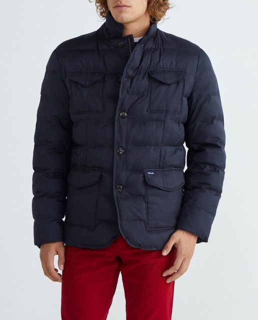 Imagen 0 de Chaquetón de hombre acolchado multibolsillos