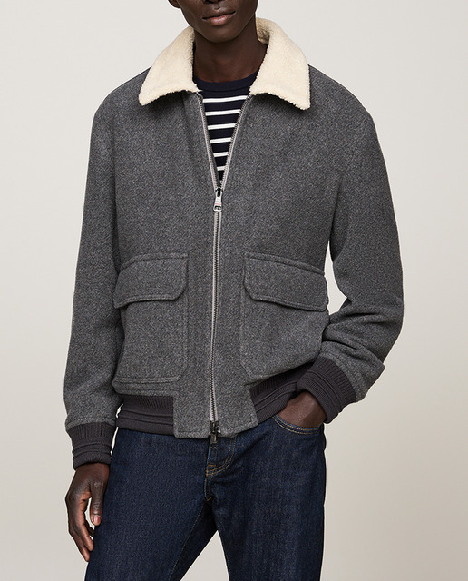 Imagen 0 de Chaqueta de hombre en lana
