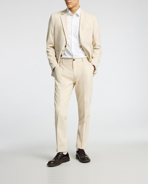 Imagen 0 de Pantalón traje hombre corte slim fit