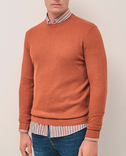 Imagen 0 de Jersey de hombre estructura cuello redondo