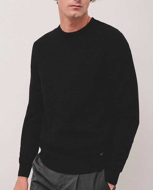 Imagen 0 de Jersey de hombre estructura cuello redondo