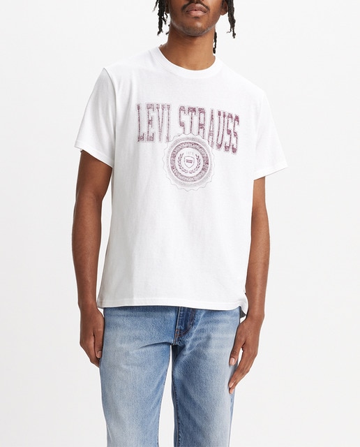 Imagen 0 de Camiseta de hombre de manga corta con cuello redondo