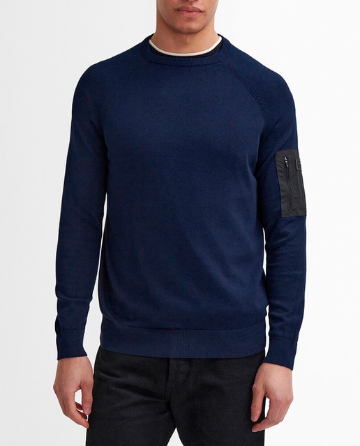 Imagen 0 de Jersey de hombre de cuello alto con parche decorativo