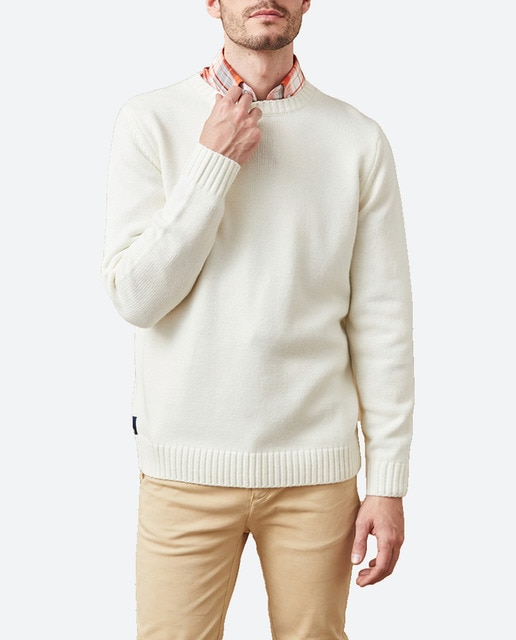 Imagen 0 de Jersey de hombre liso de cuello redondo.