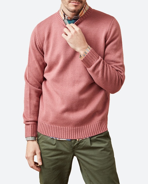 Imagen 0 de Jersey de hombre liso de cuello redondo.