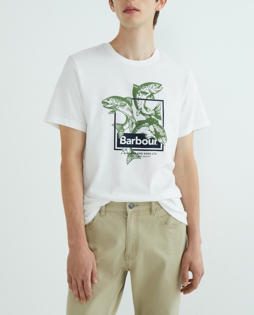 Imagen 0 de Camiseta de hombre manga corta con estampado