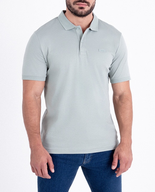 Imagen 0 de Polo de hombre manga corta con logo tonal