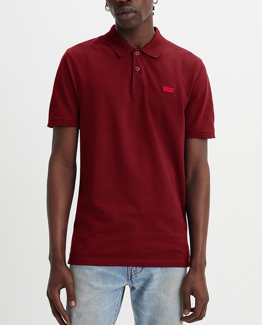 Imagen 0 de Polo de hombre de manga corta liso fit slim