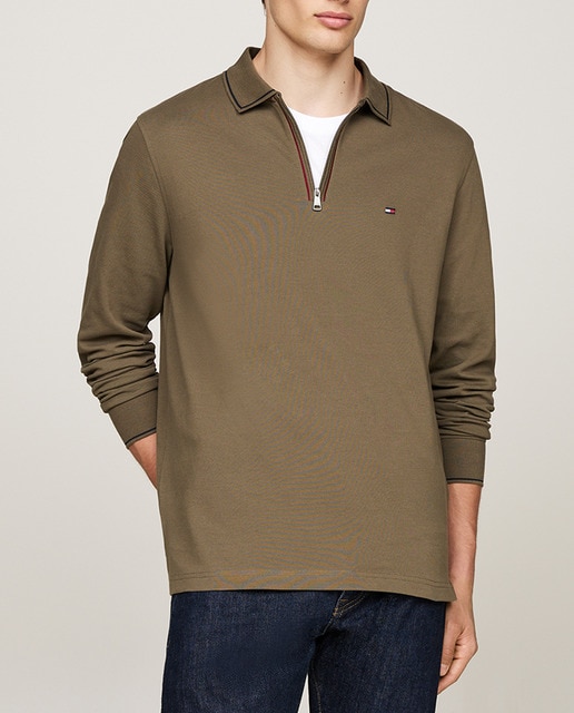 Imagen 0 de Polo de hombre con cremallera