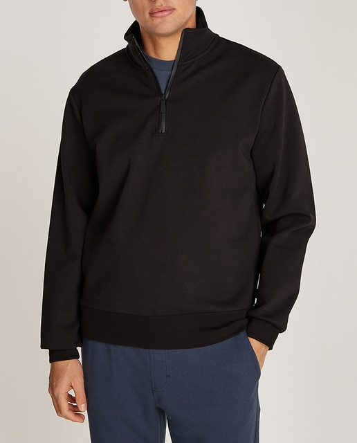Imagen 0 de Sudadera media cremallera técnica de hombre