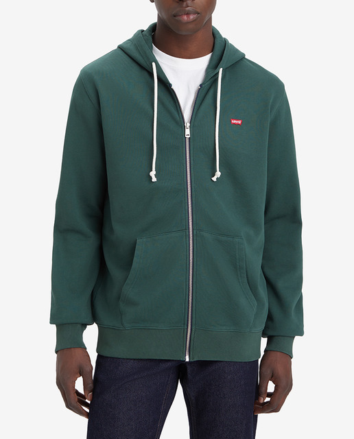 Imagen 0 de Sudadera de hombre con capucha y cremallera