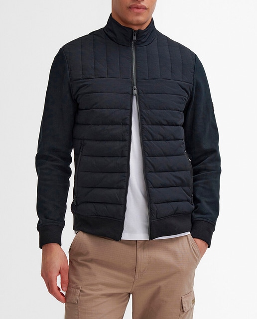 Imagen 0 de Sudadera de hombre acolchada con cierre de cremallera