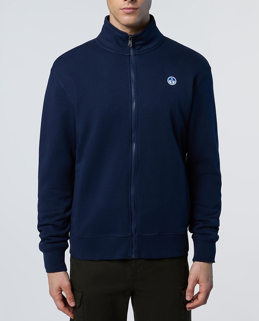 Imagen 0 de Sudadera algodón orgánico con cremallera de hombre