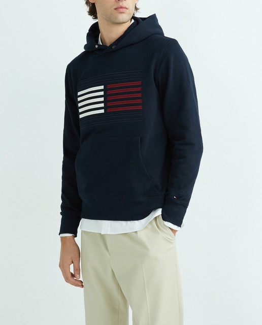 Imagen 0 de Sudadera de hombre y branding en relieve