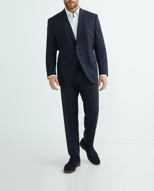 Imagen 0 de Traje de hombre en lana tallas grandes