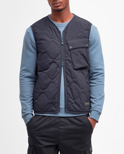 Imagen 0 de Chaleco de hombre acolchado con bolsillo grande
