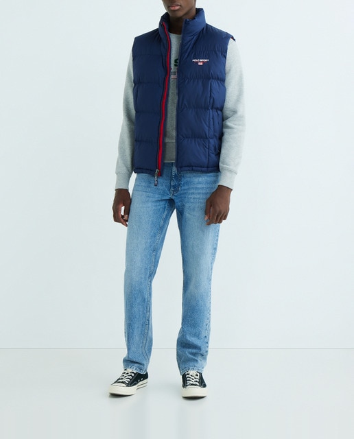 Imagen 0 de Chaleco de hombre acolchado con cremallera