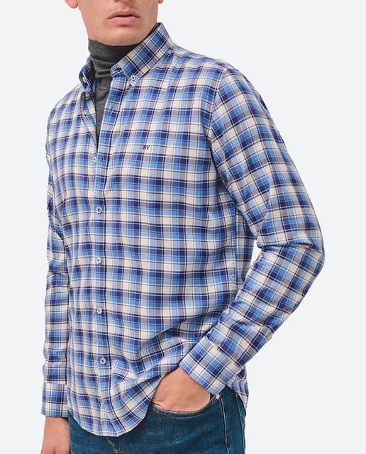 Imagen 0 de Camisa sport de hombre regular fit cuadros
