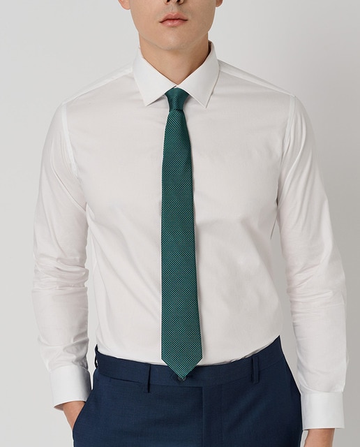 Imagen 0 de Camisa de vestir de hombre regular fit microestructura