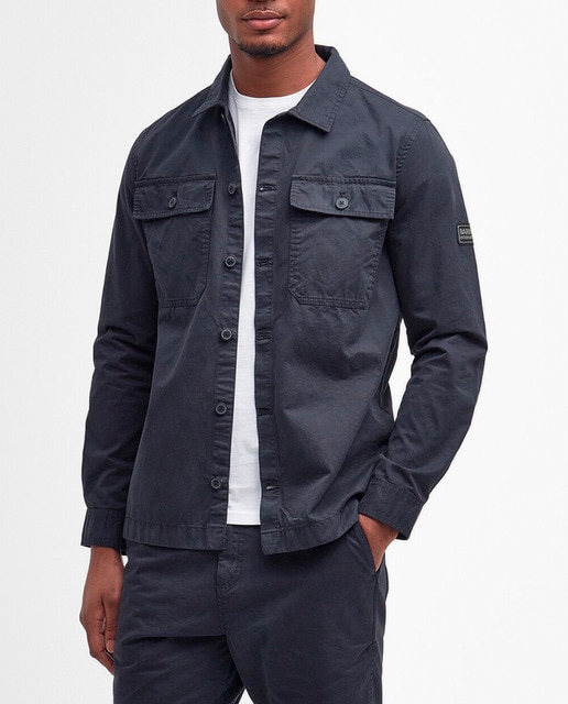 Imagen 0 de Sobrecamisa de hombre de manga larga de botones