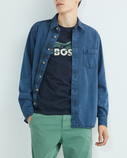 Imagen 0 de Camisa de hombre manga larga