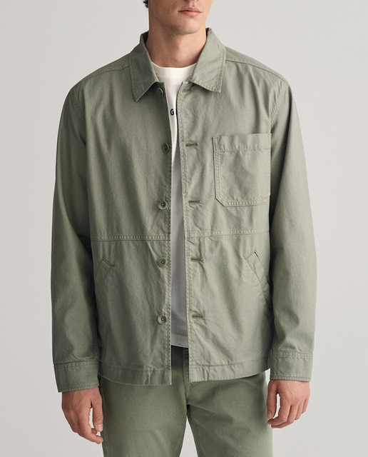 Imagen 0 de Sobrecamisa de hombre tallas grandes con bolsillos