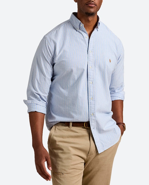 Imagen 0 de Camisa de hombre de Oxford tallas grandes