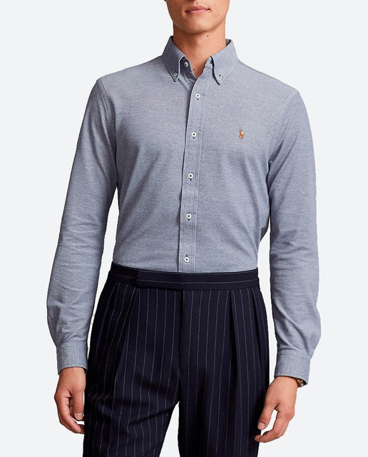 Imagen 0 de Camisa de hombre de oxford piqué Regular fit