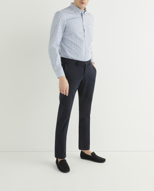 Imagen 0 de Chino de hombre slim azul marino