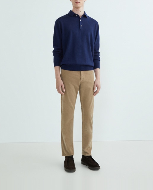 Imagen 0 de Pantalón de Pana de 5 bolsillos regular fit