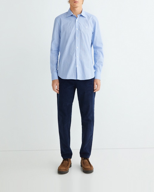 Imagen 0 de Pantalón Chino de pana Slim fit de hombre