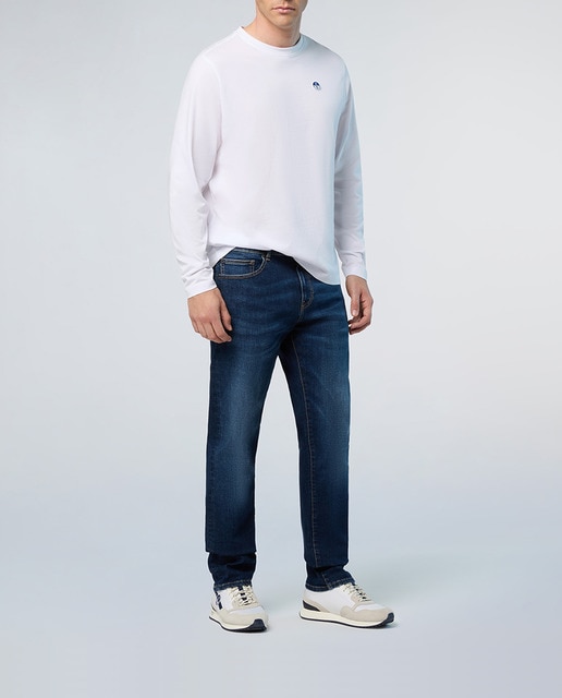 Imagen 0 de Pantalón denim 5 bolsillos de hombre