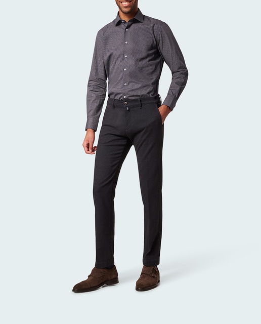Imagen 0 de Pantalón chino de hombre con estructura wooltouch