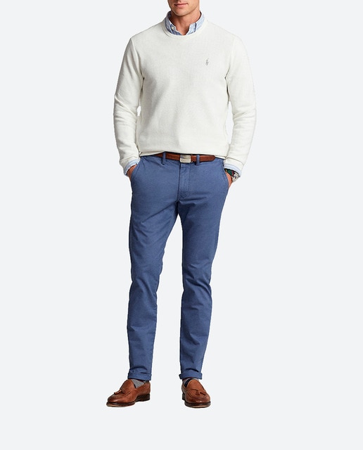 Imagen 0 de Pantalón chino de hombre slim fit de algodón
