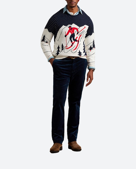 Imagen 0 de Pantalón chino de hombre de algodón Straight fit tallas grandes