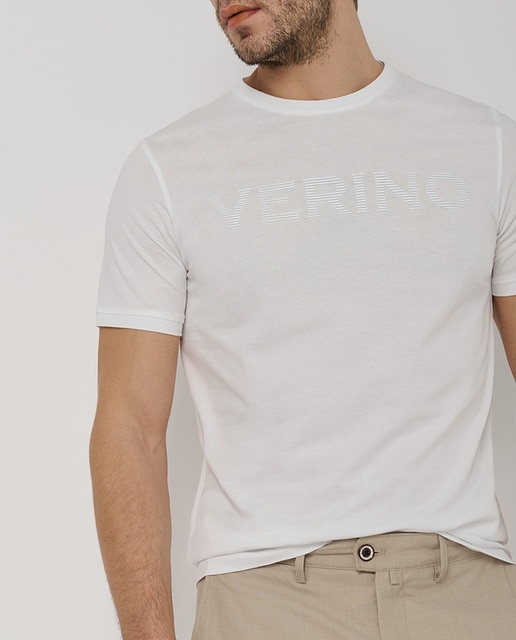 Imagen 0 de Camiseta de hombre con logo relieve en pecho