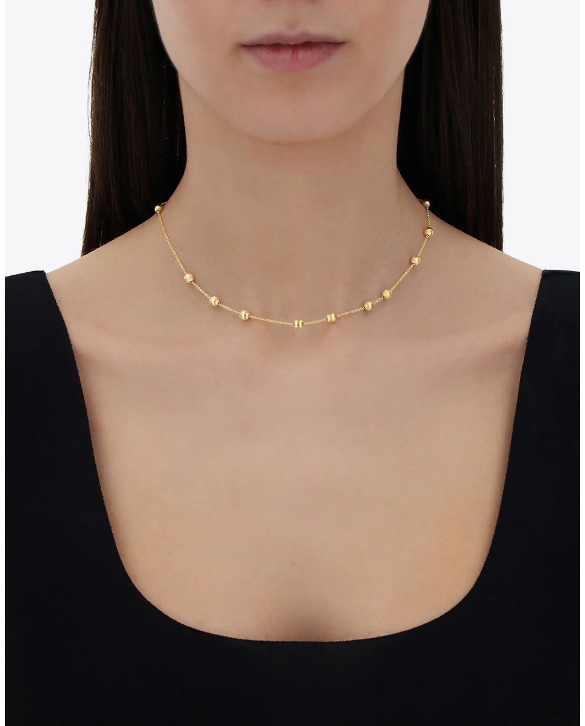 Colar "soffio" em Ouro 3